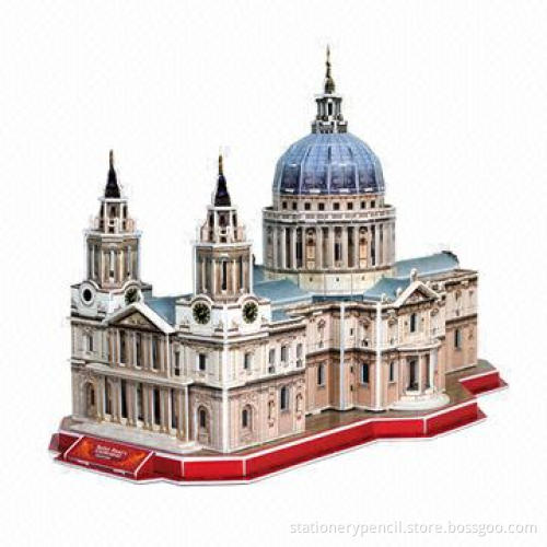New style world famous buildings 3D puzzles, fashionable gifts catalog